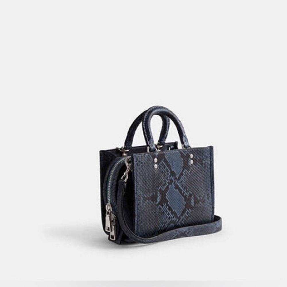 Coach Rogue 20 in Blue Python-Sold Out